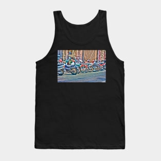 Motorcycle Parking Tank Top